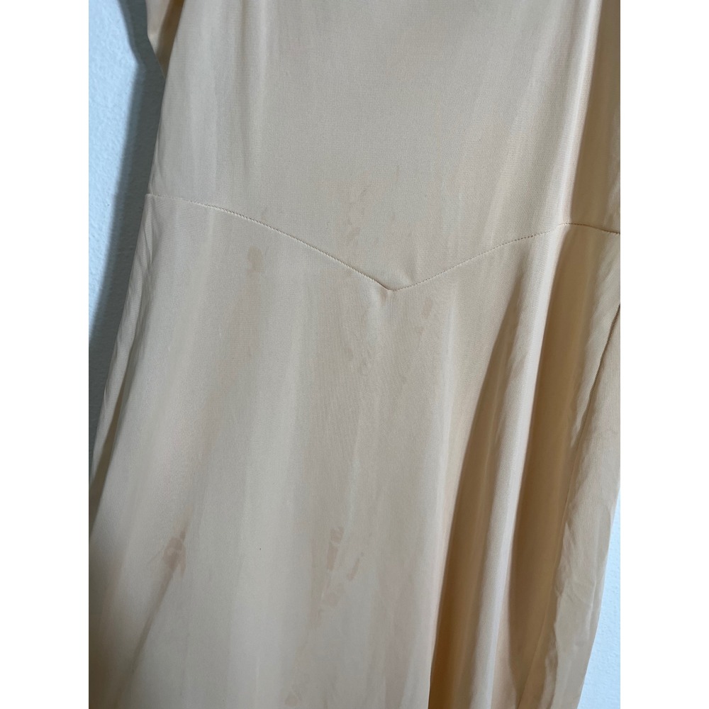 VINTAGE 60s CARESS Lace Slip Nightgown Vanity Fair Lingerie Dress - Picture 11 of 15